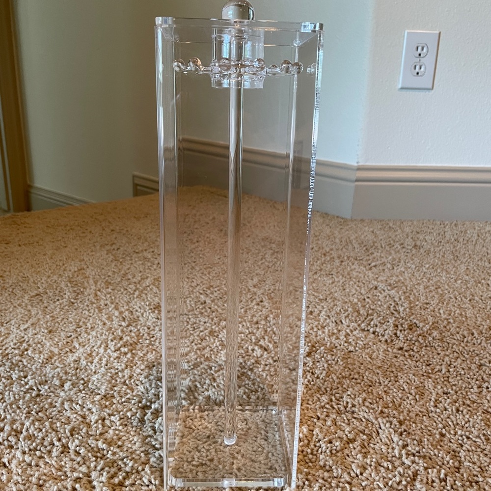 Clear Jewelry Holder